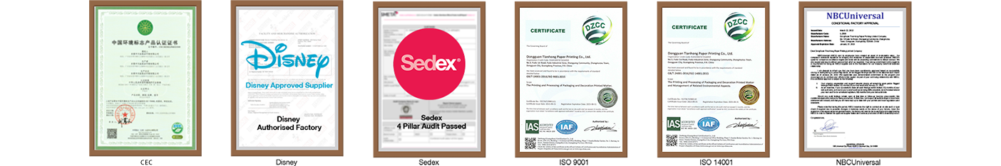 Based And Lid Packaging Box With Paper Insert