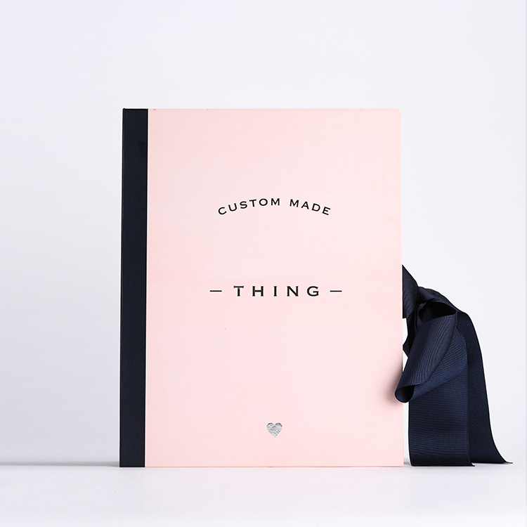 翻蓋絲帶禮品盒